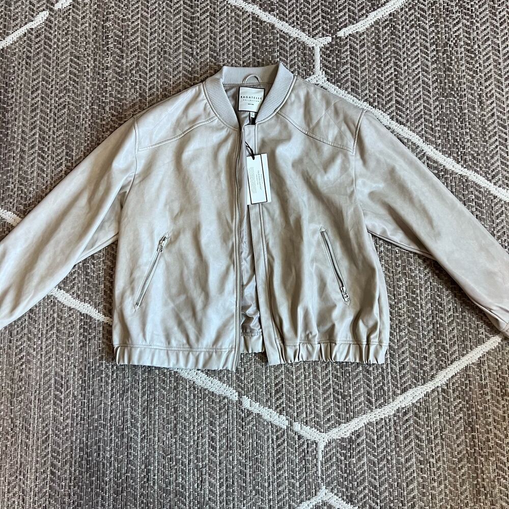 BAGATELLE COLLECTION Faux Leather Jacket sz XL